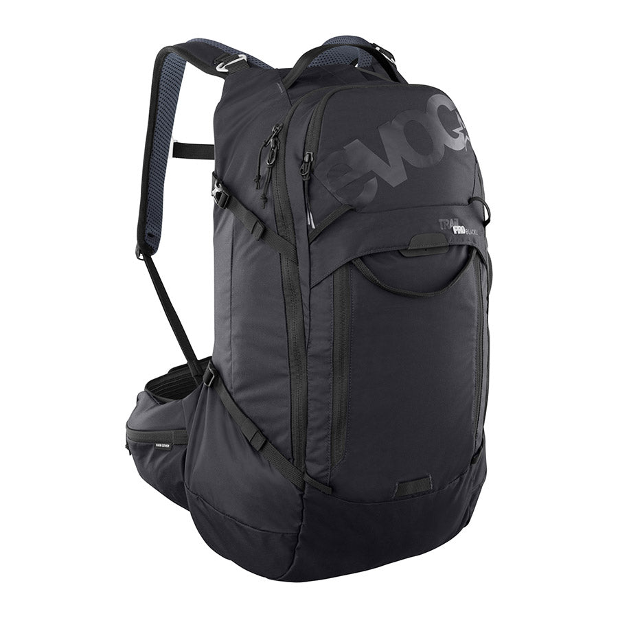 EVOC, Trail Pro Blackline 26, Protector backpack, 26L, Black, LXL