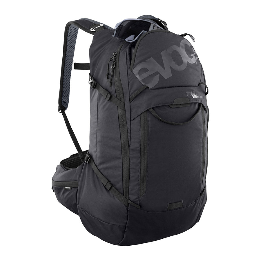 EVOC, Trail Pro Blackline 26, Protector backpack, 26L, Black, LXL