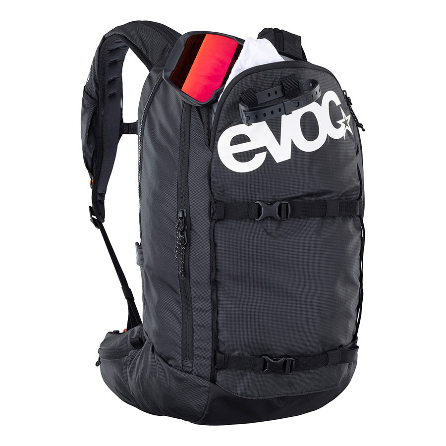 EVOC, Line 22 E2, Avalanche Snow Backpack, 22L, Black