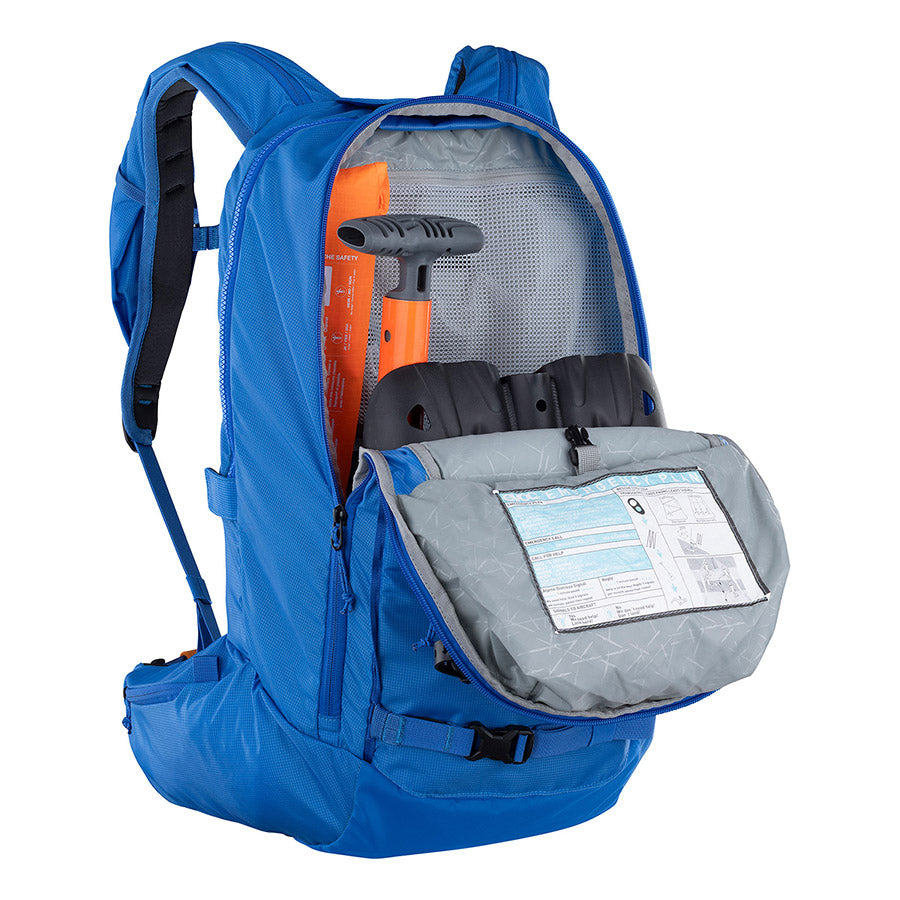 EVOC, Line 22 E2, Avalanche Snow Backpack, 22L, Royal Blue