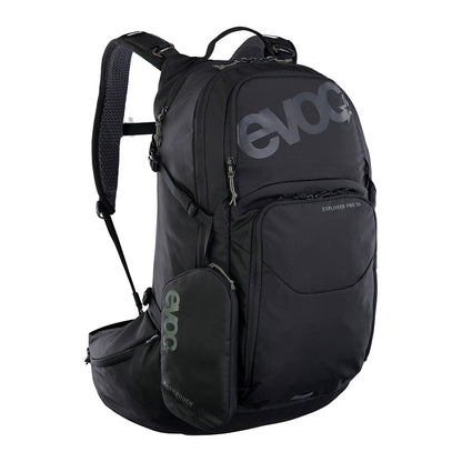 EVOC, Explorer Pro 30, Hydration Bag, Black