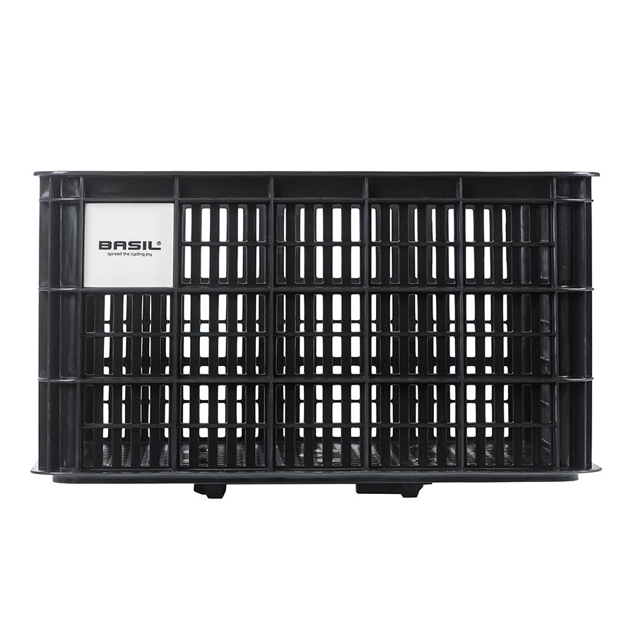 Basil, Bicycle Crate L, Basket, MIK, Black