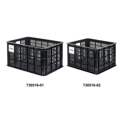 Basil, Bicycle Crate M, Basket, MIK, Black