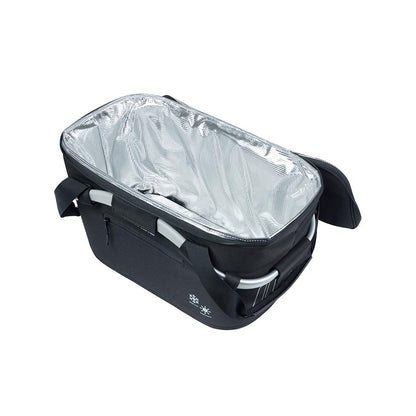 Basil, Classic Carry All, Basket, Insulated, Rear, Black