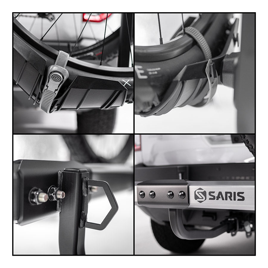 Saris, Freedom 2 Bike, Hitch Mount Rack, 1-1/4'' and 2'', Bikes: 2, Weight: 60 lb