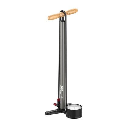 Lezyne, Steel Floor Drive HV, Floor Pump, ABS-1 Pro, Flat Grey
