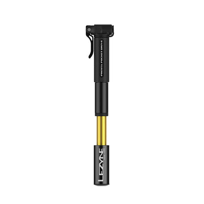 Lezyne, PRESTA POCKET DRIVE, Pump, 145mm, 160psi, Black