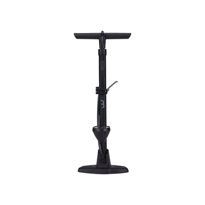 BBB Cycling, BFP-20 Airwave, Floor Pump, Dual Valve Head, 130psi, Black