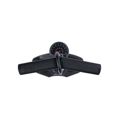BBB Cycling, BFP-20 Airwave, Floor Pump, Dual Valve Head, 130psi, Black