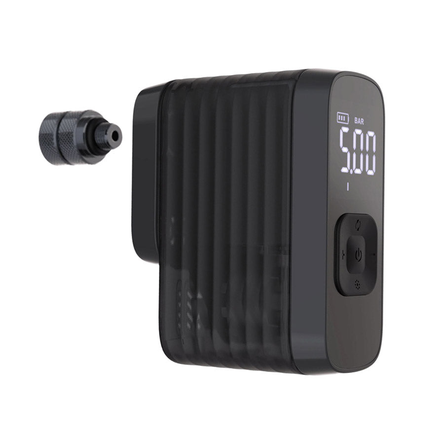 BBB Cycling, BMP-201 BarBank, Electric Pump, 70mm, 120psi, Universal, Black
