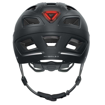 Abus, Hyban 2.0, Helmet, Velvet Black, M, 52 - 58cm