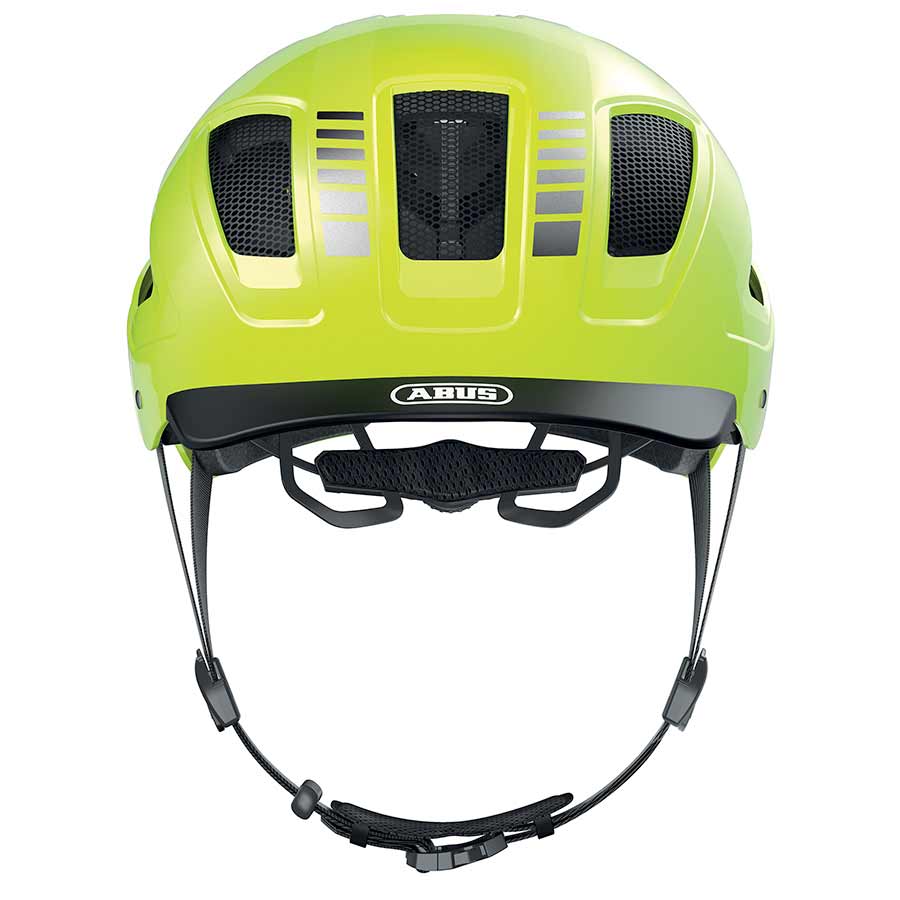 Abus, Hyban 2.0 Signal, Helmet, Signal Yellow, M, 52 - 58cm
