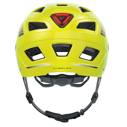 Abus, Hyban 2.0 Signal, Helmet, Signal Yellow, M, 52 - 58cm