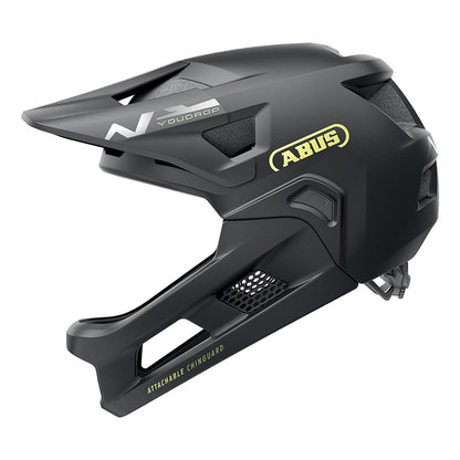 Abus, YouDrop FF, Mountain Helmet, Velvet Black, S, 48 - 55cm
