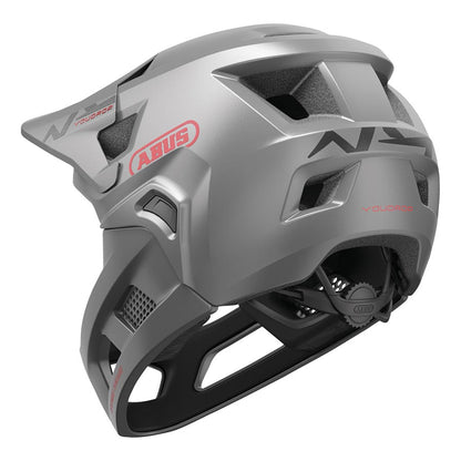 Abus, YouDrop FF, Mountain Helmet, Ti Silver, S, 48 - 55cm