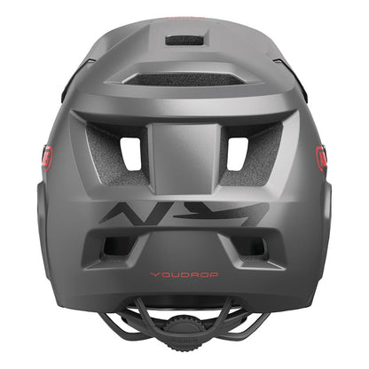 Abus, YouDrop FF, Mountain Helmet, Ti Silver, S, 48 - 55cm