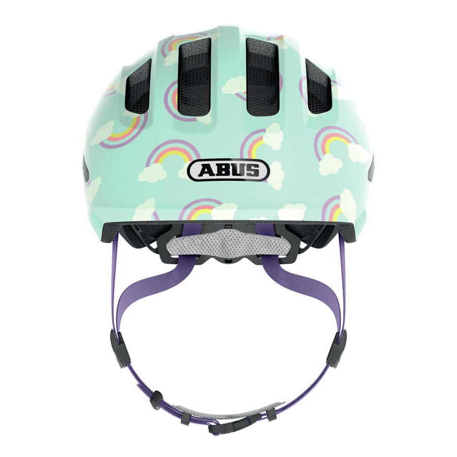 Abus, Smiley 3.0 LED, Helmet, Blue Rainbow, S, 45 - 50cm