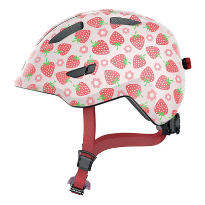 Abus, Smiley 3.0 LED, Helmet, Rose Strawberry, S, 45 - 50cm