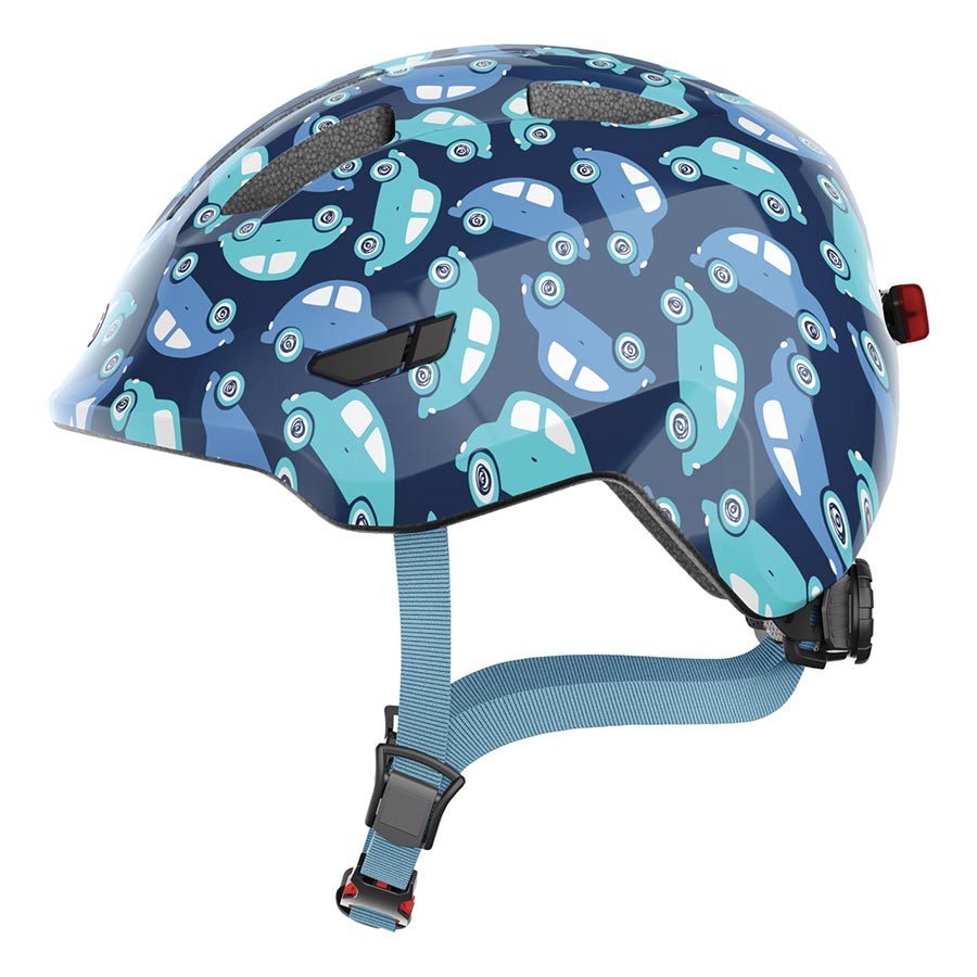 Abus, Smiley 3.0 LED, Helmet, Blue Car, S, 45 - 50cm