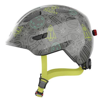 Abus, Smiley 3.0 LED, Helmet, Grey Space, S, 45 - 50cm