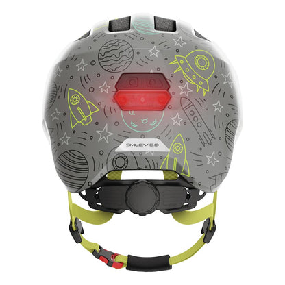 Abus, Smiley 3.0 LED, Helmet, Grey Space, S, 45 - 50cm