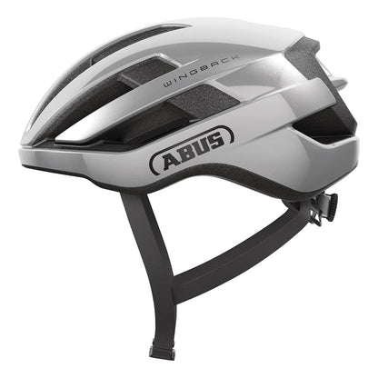Abus, WingBack, Helmet, S, 51 - 55cm, Gleam Silver
