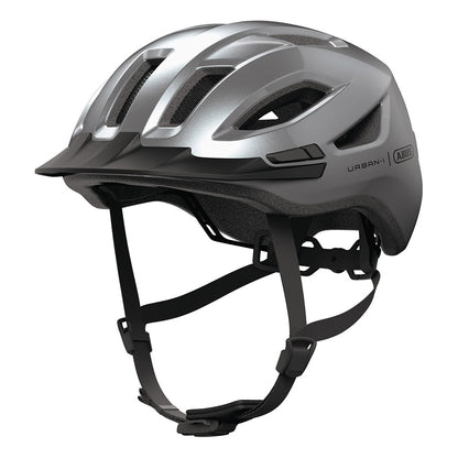 Abus, Urban-I 4.0, Helmet, L, 57 - 61cm, Graphite Silver