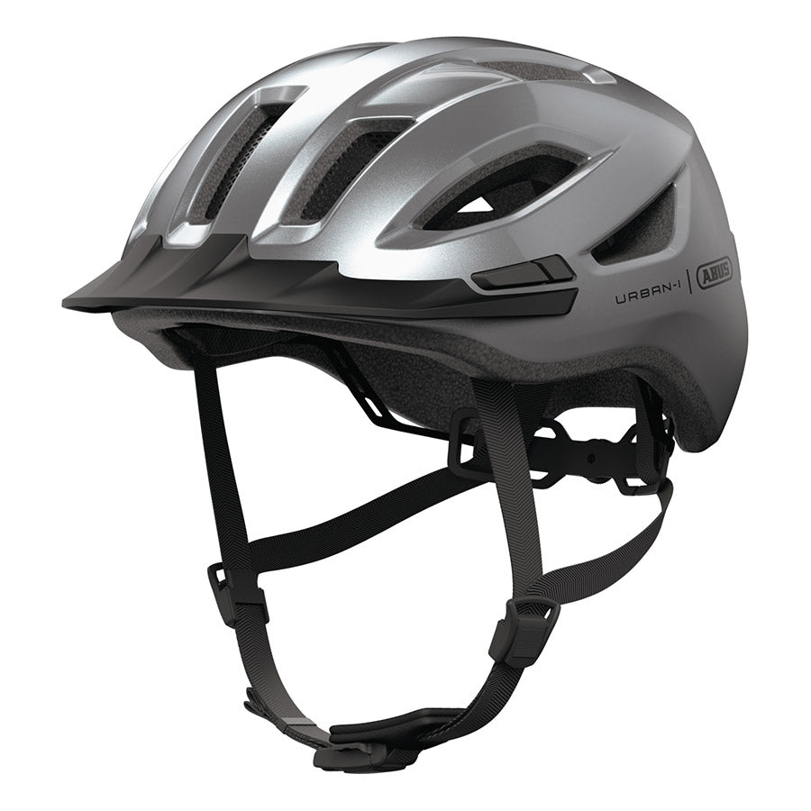 Abus, Urban-I 4.0, Helmet, L, 57 - 61cm, Graphite Silver