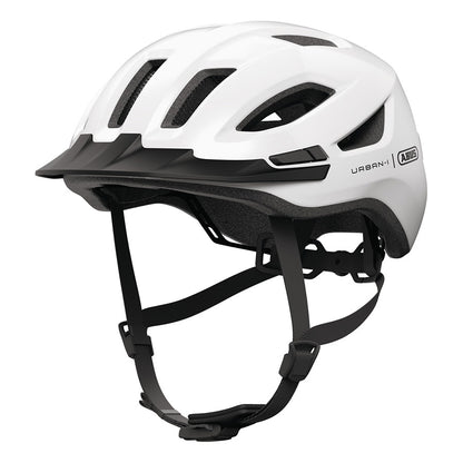 Abus, Urban-I 4.0, Helmet, L, 57 - 61cm, Shiny White