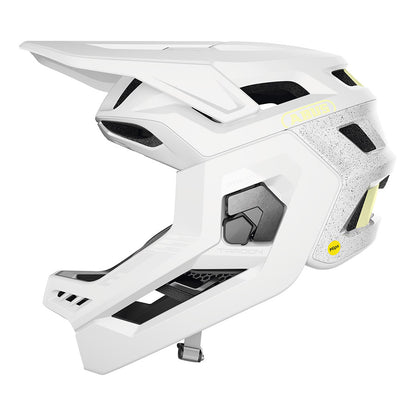 Abus, Targon MIPS, Full Face Helmet, S, 51 - 55cm, White Lemon