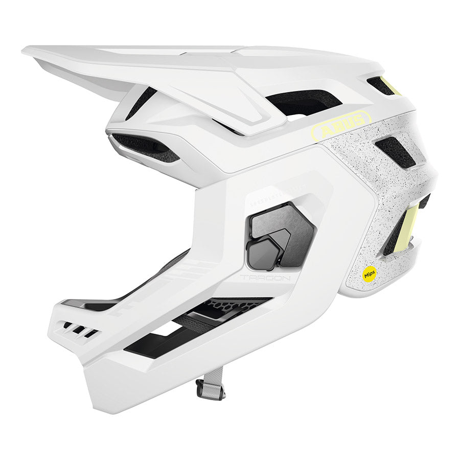 Abus, Targon MIPS, Full Face Helmet, S, 51 - 55cm, White Lemon