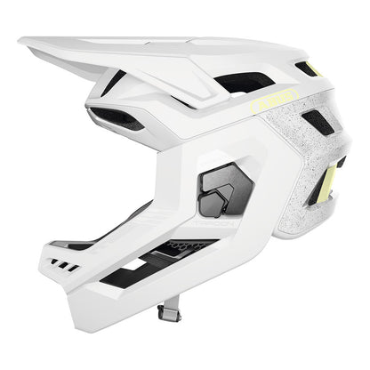 Abus, Targon, Full Face Helmet, S, 51 - 55cm, White Lemon