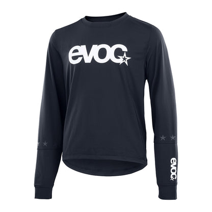 EVOC, Kids Jersey, Youth Jersey, Long Sleeve, Black, JS