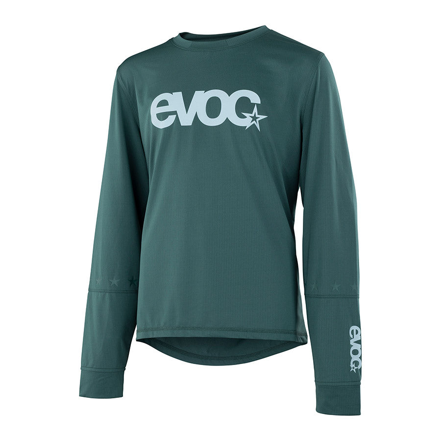 EVOC, Kids Jersey, Youth Jersey, Long Sleeve, Green, JS