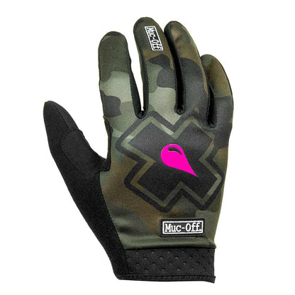 Muc-Off, MTB Ride, Full Finger Gloves, Unisex, Camo, S, Pair