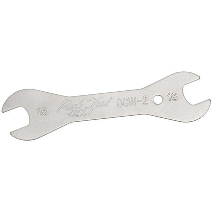 Park Tool, DCW-2, Double-ended cone wrench, 15mm/16mm
