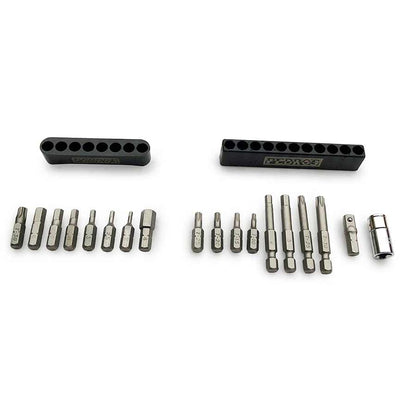 Pedros, Hex Bit Set II, Hex Wrenches, 18 Pieces