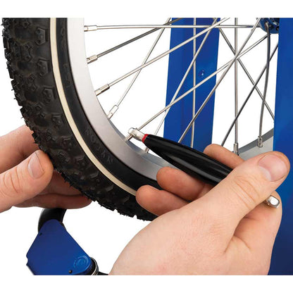 Park Tool, SW-9, Spoke wrench, 0 ( .127"/3.23mm) and 2 (.136"/3.45mm)