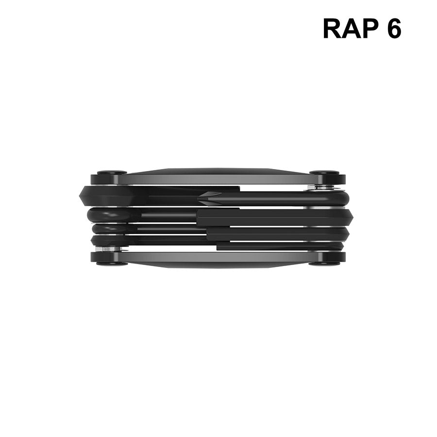 Lezyne, RAP II 6, Multi-Tools, Number of Tools: 6, Black