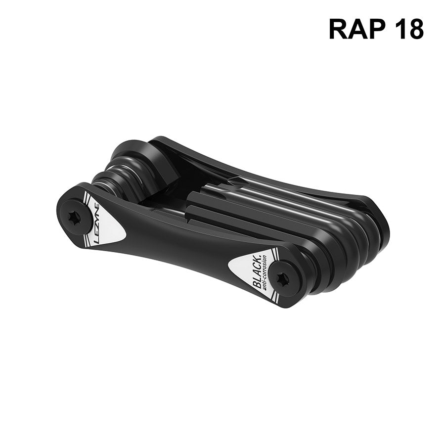 Lezyne, RAP II 18, Multi-Tools, Number of Tools: 18, Black