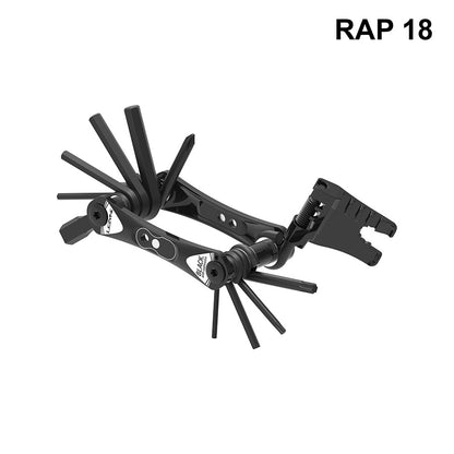 Lezyne, RAP II 18, Multi-Tools, Number of Tools: 18, Black