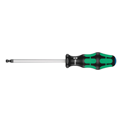 Wera, 352 Hex Ball End Screwdriver, Hex Wrench, Hex 6.0 x125mm, Metric