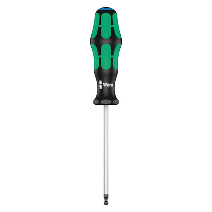 Wera, 352 Hex Ball End Screwdriver, Hex Wrench, 100mm, : Metric, : 4mm