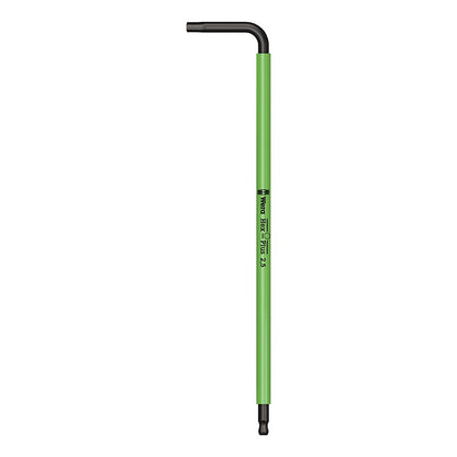 Wera, 950 SPKL, Hex Wrench, Hex 2.5mm Long Arm, Metric