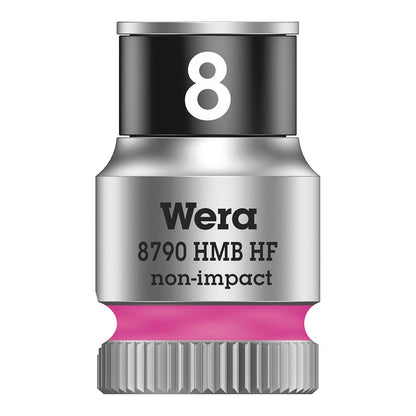 Wera, 8790 HMB HF Zyklop, 3/8'' Drive, 8.0mm Socket with HF