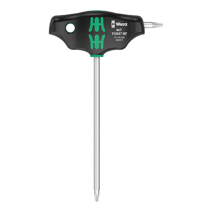 Wera, 467 T-handle Torx, Torx Wrench, Torx 10 x100mm With HF