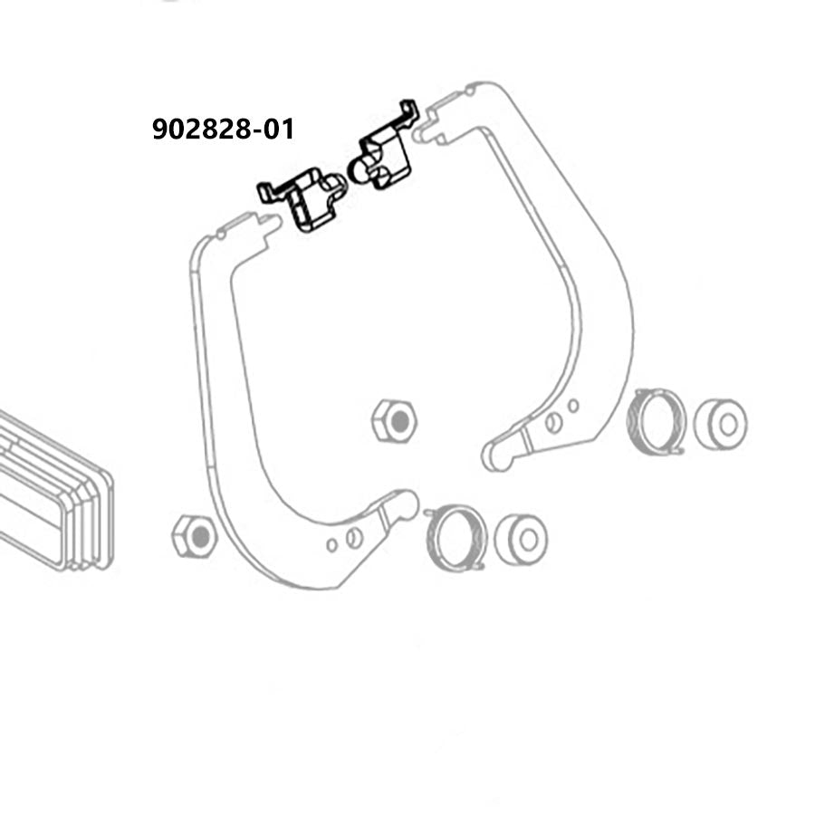 Park Tool, 238-2, Caliper Cap for TS-2.2, Unit, Fits right or left side
