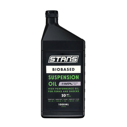 Stans No Tubes, BioBased Suspension Oil, 10wt, 1L, Biodegradable, non-toxic, PTFE-free