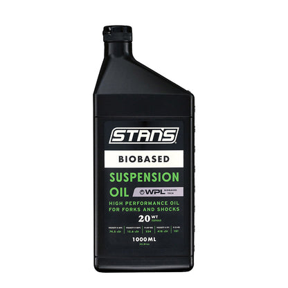 Stans No Tubes, BioBased Suspension Oil, 20wt, 1L, Biodegradable, non-toxic, PTFE-free