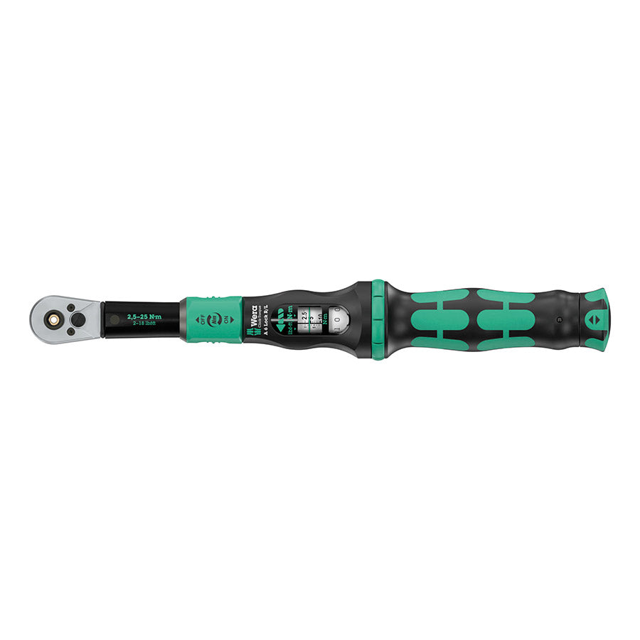 Wera, CLICK-TORQUE LOCK, Torque Wrench, Ratcheting: Yes, : 1/4", : Imperial